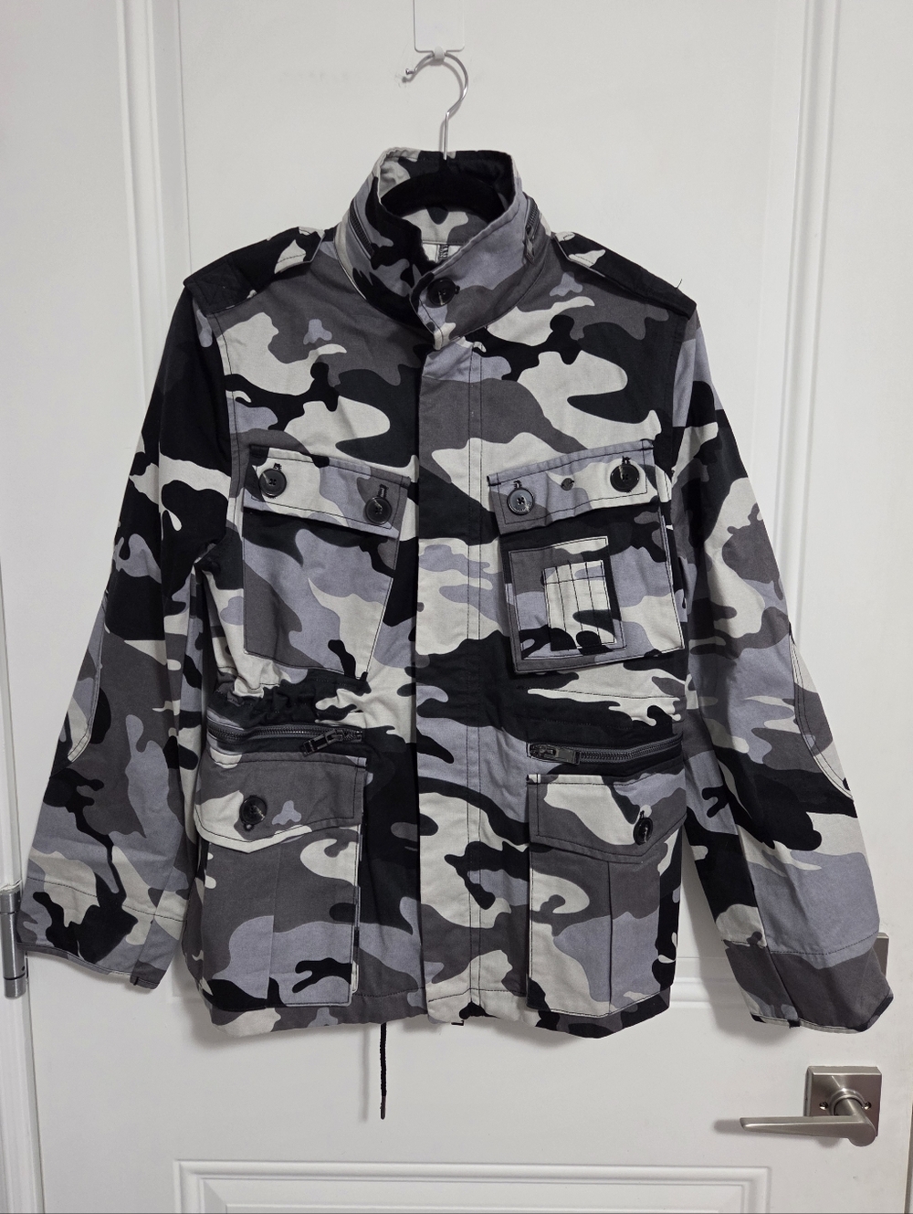 NWT - Zadig & Voltaire Women's Skull Army Camo Jacket - Size M